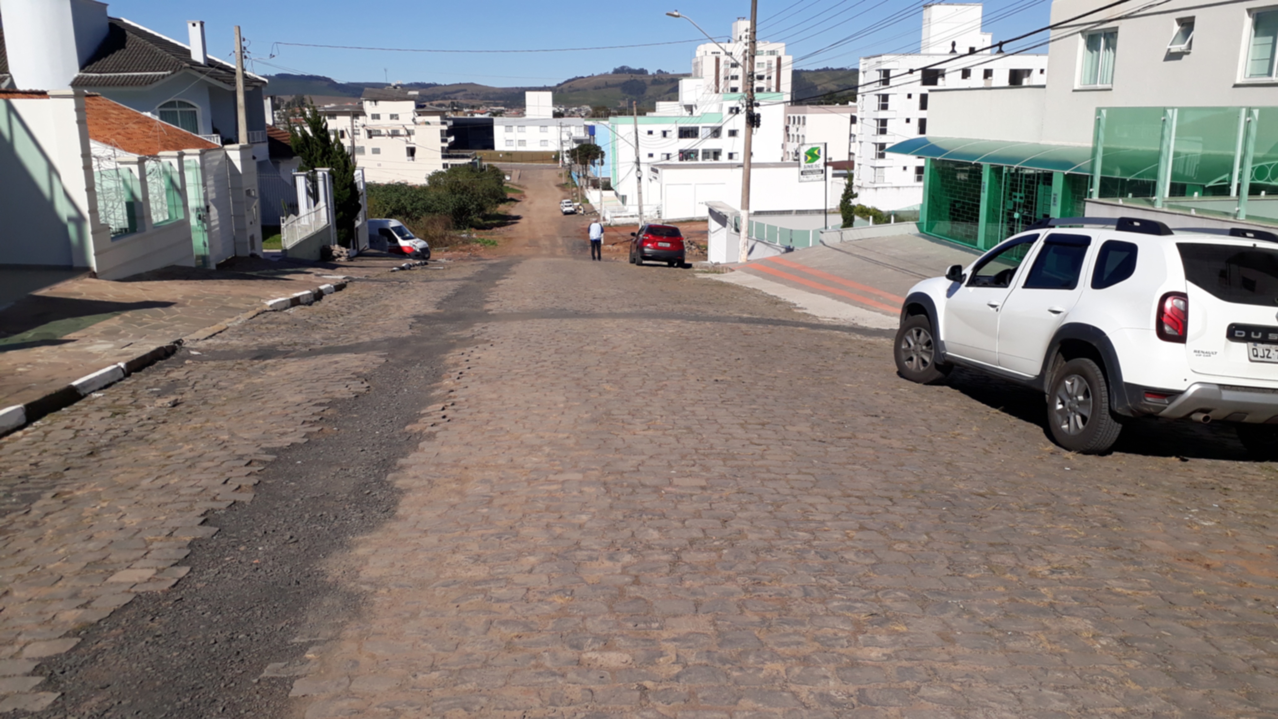 Prefeitura de Lages Trecho de 180 metros da rua Janjão Nerbass será asfaltado