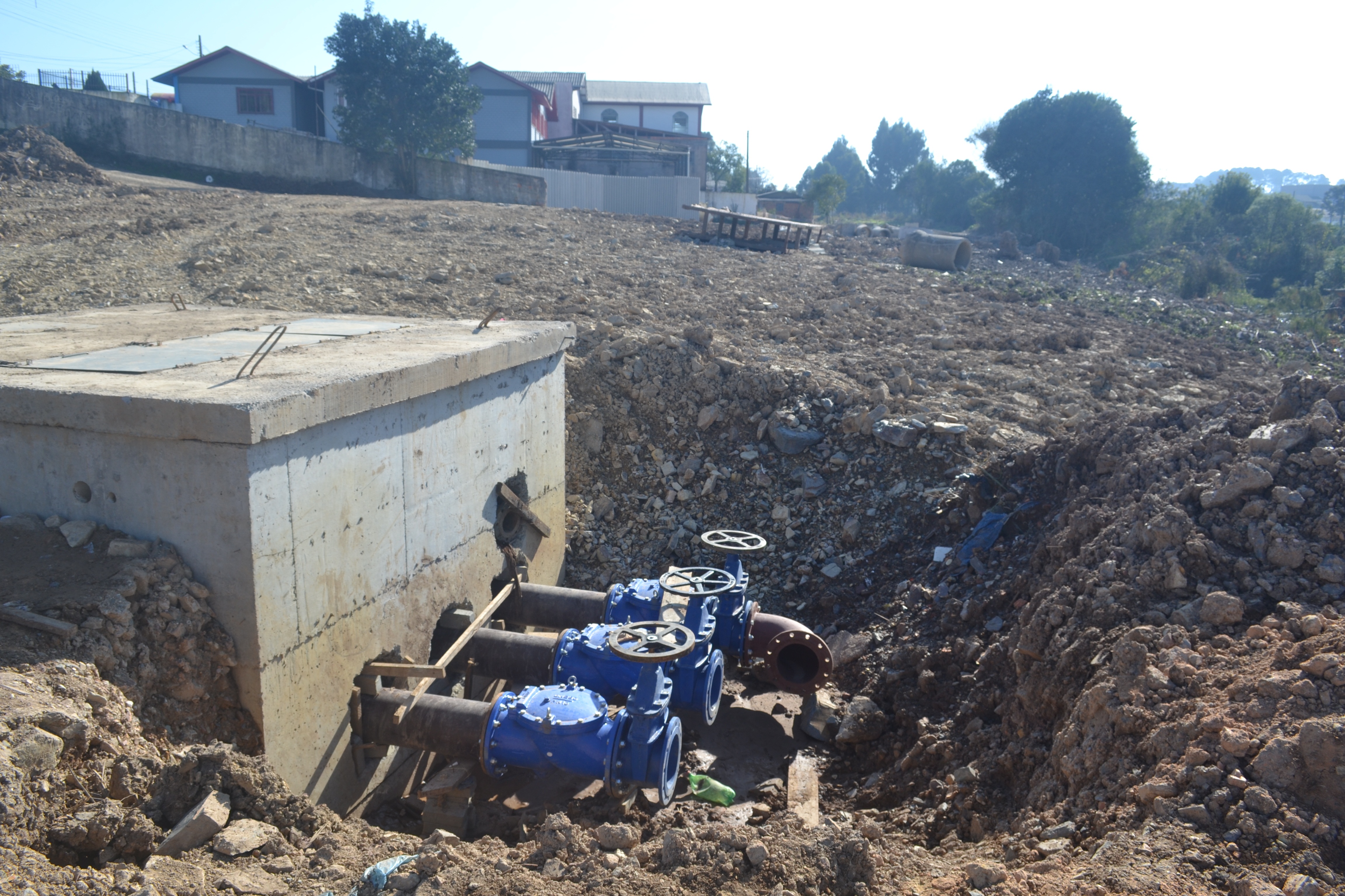 Prefeitura de Lages Obras de saneamento são priorizadas em Lages
