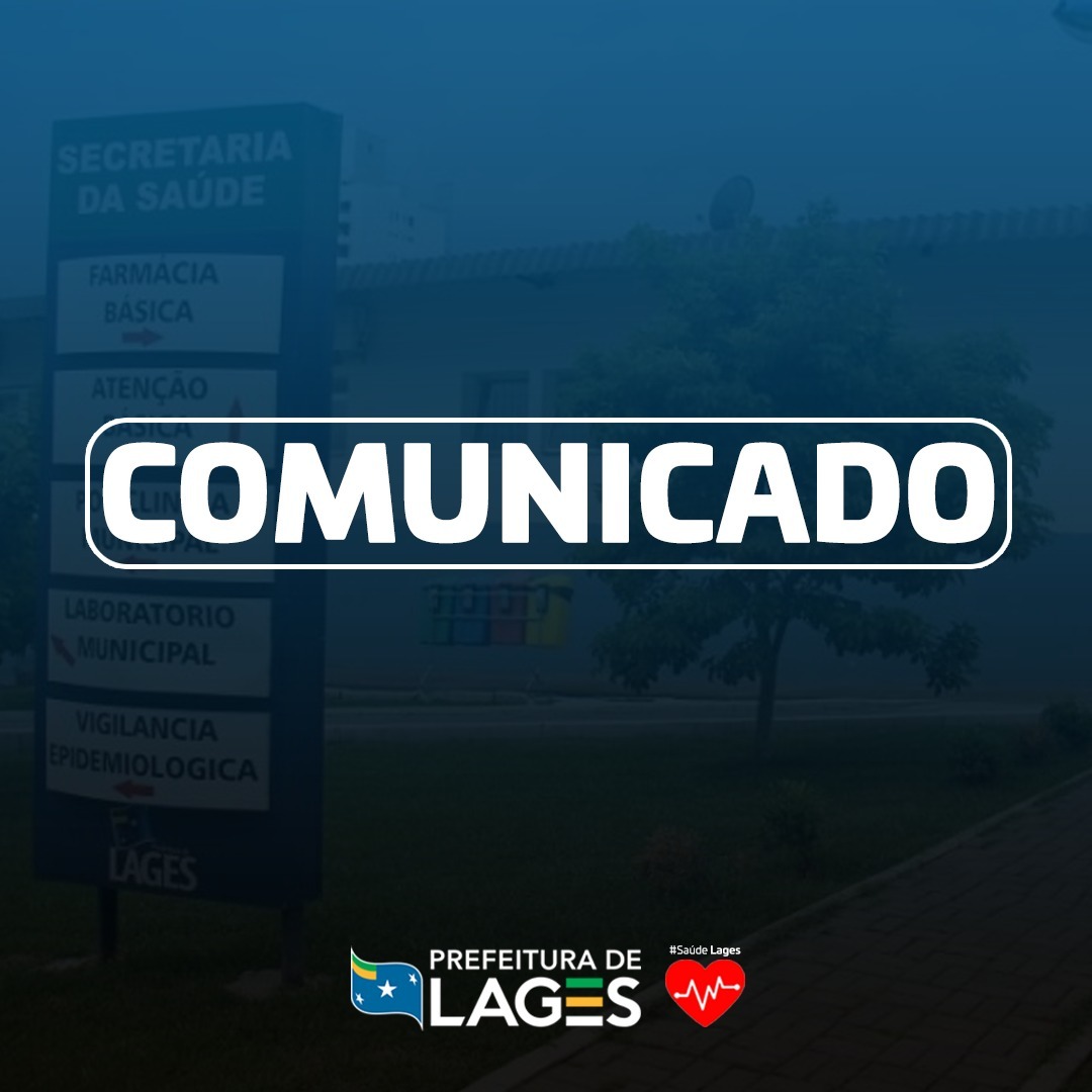Prefeitura de Lages Serviço de ouvidoria da Secretaria Municipal da Saúde estará fechado nesta terça-feira