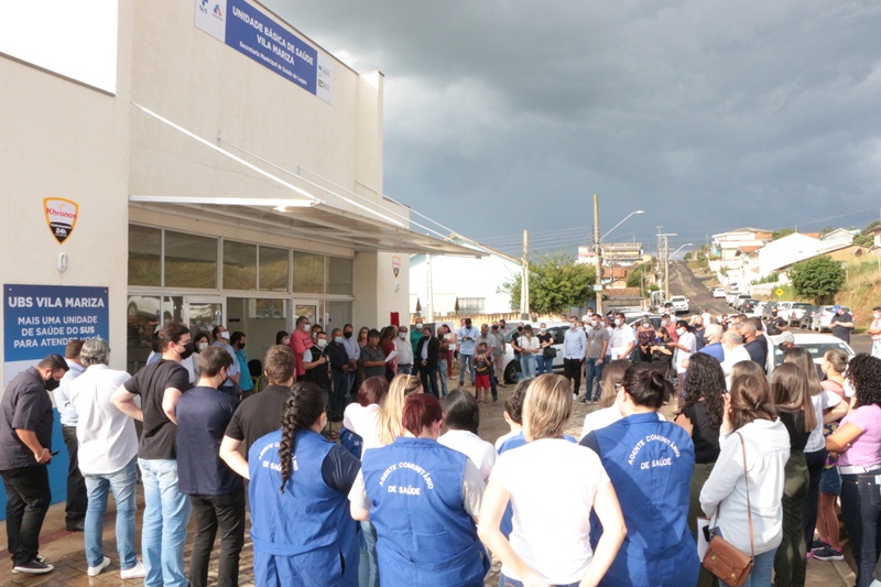 Prefeitura de Lages Prefeito em exercício, Juliano Polese, inaugura nova Unidade Básica de Saúde do bairro Vila Mariza