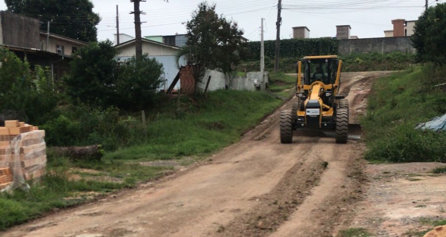 Prefeitura de Lages Ruas do bairro Penha recebem melhorias da Prefeitura