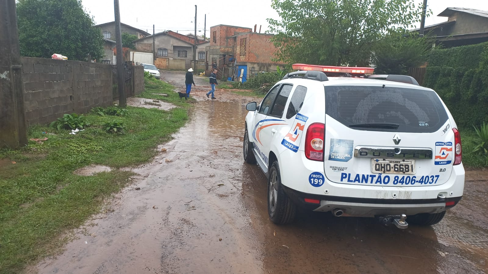 Prefeitura de Lages Defesa Civil Municipal monitora estações pluviométricas e situação de momento não é considerada de perigo de enchente