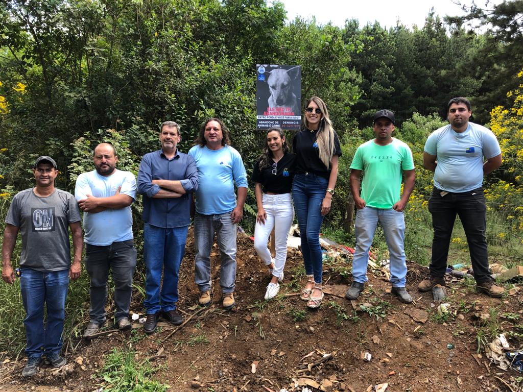 Prefeitura de Lages Prefeitura de Lages é parceira em ação de conscientização contra o abandono de animais