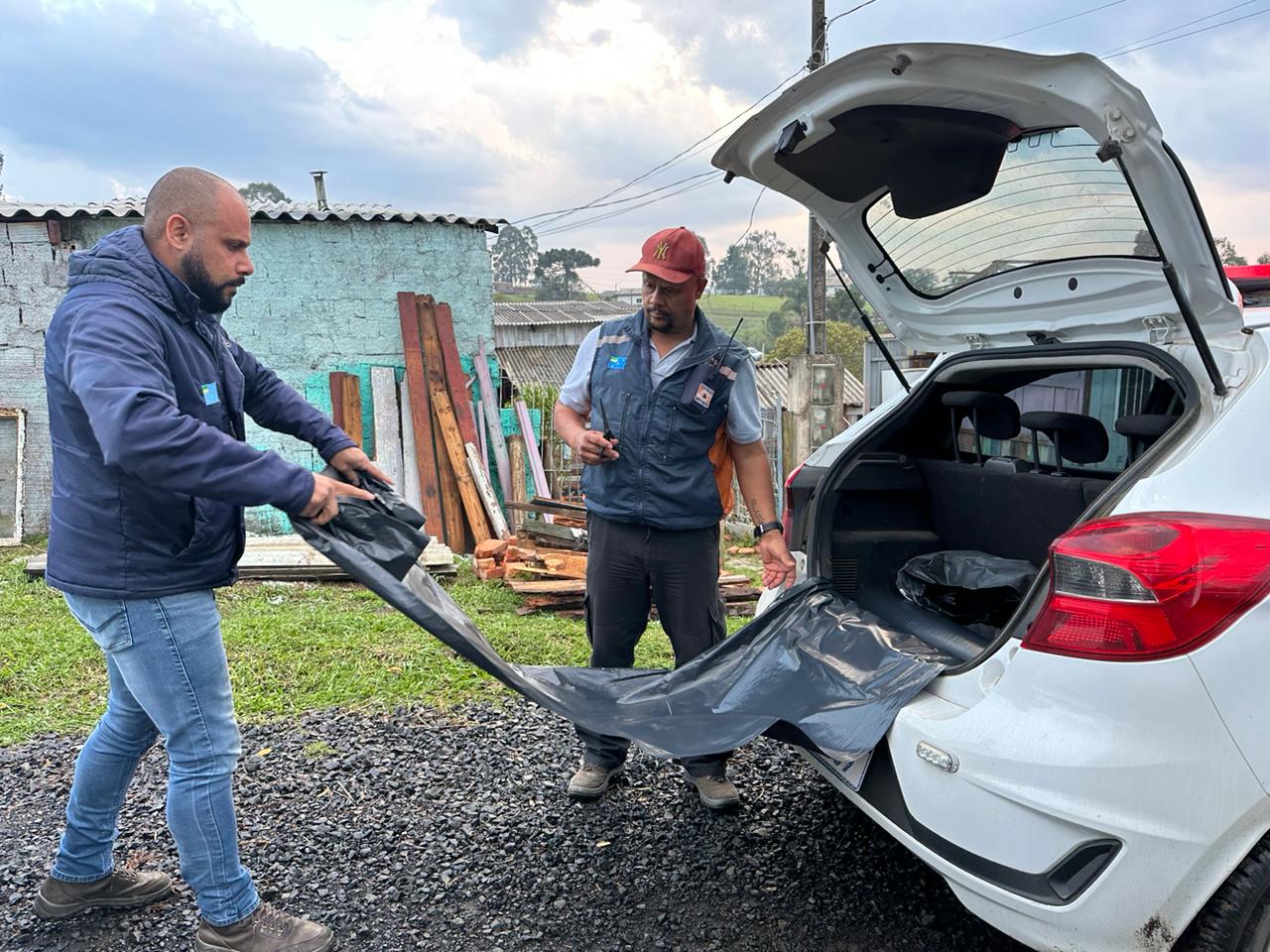 Prefeitura de Lages Defesa Civil registra 44 atendimentos devido à chuva de granizo 