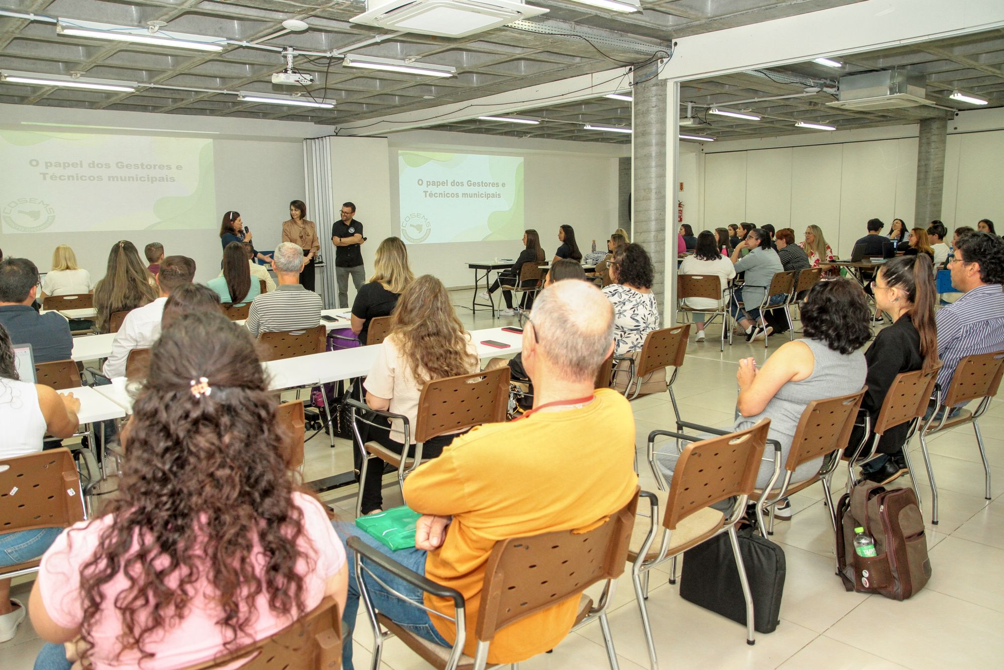 Prefeitura de Lages Secretaria Municipal da Saúde participa de capacitação do COSEMS/SC
