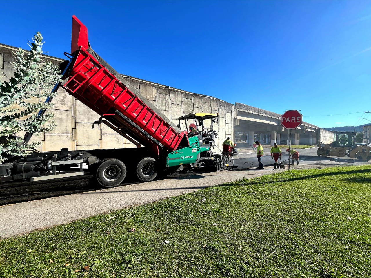 Prefeitura de Lages Parceria e sustentabilidade: Prefeitura de Lages reutiliza material doado pelo DNIT