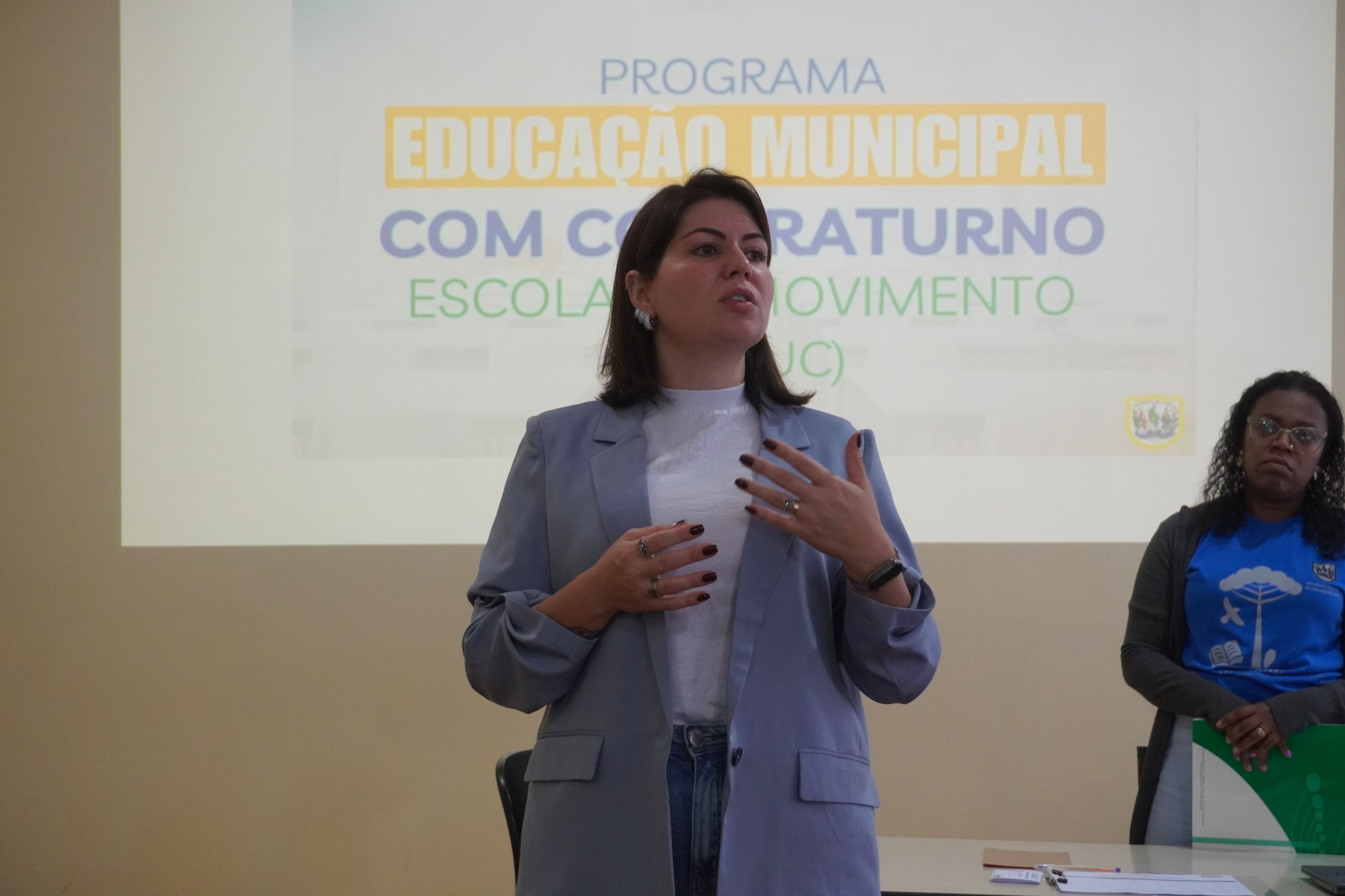 Prefeitura de Lages Secretaria da Educação inicia Encontro de Formação com professores que atuarão no Programa Escola em Movimento – Oficinas de Contraturno (PEMUC)