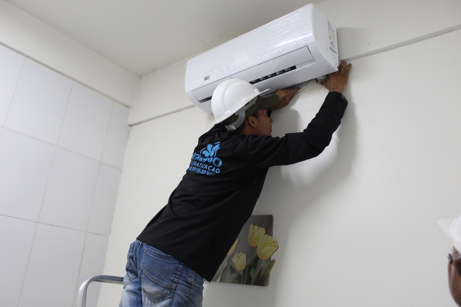 Prefeitura de Lages Unidades de saúde estão sendo climatizadas para melhor atender a população