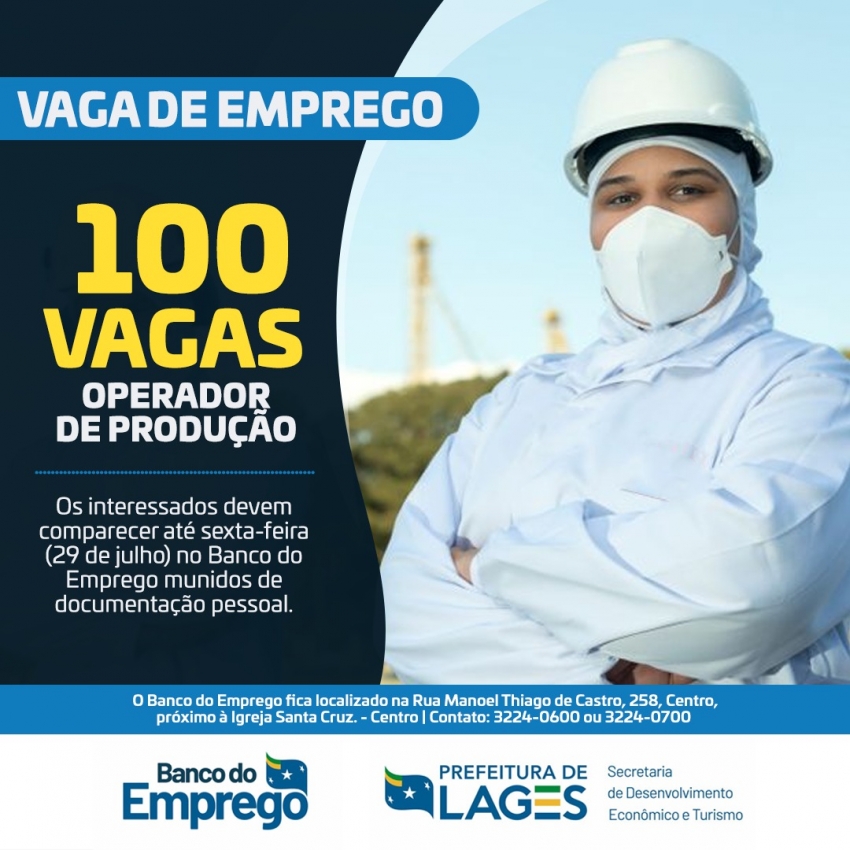 Banco do Emprego, da Prefeitura de Lages, auxilia grande indústria na contratação de 100 trabalhadores - 2022-07-27 09:38:56
