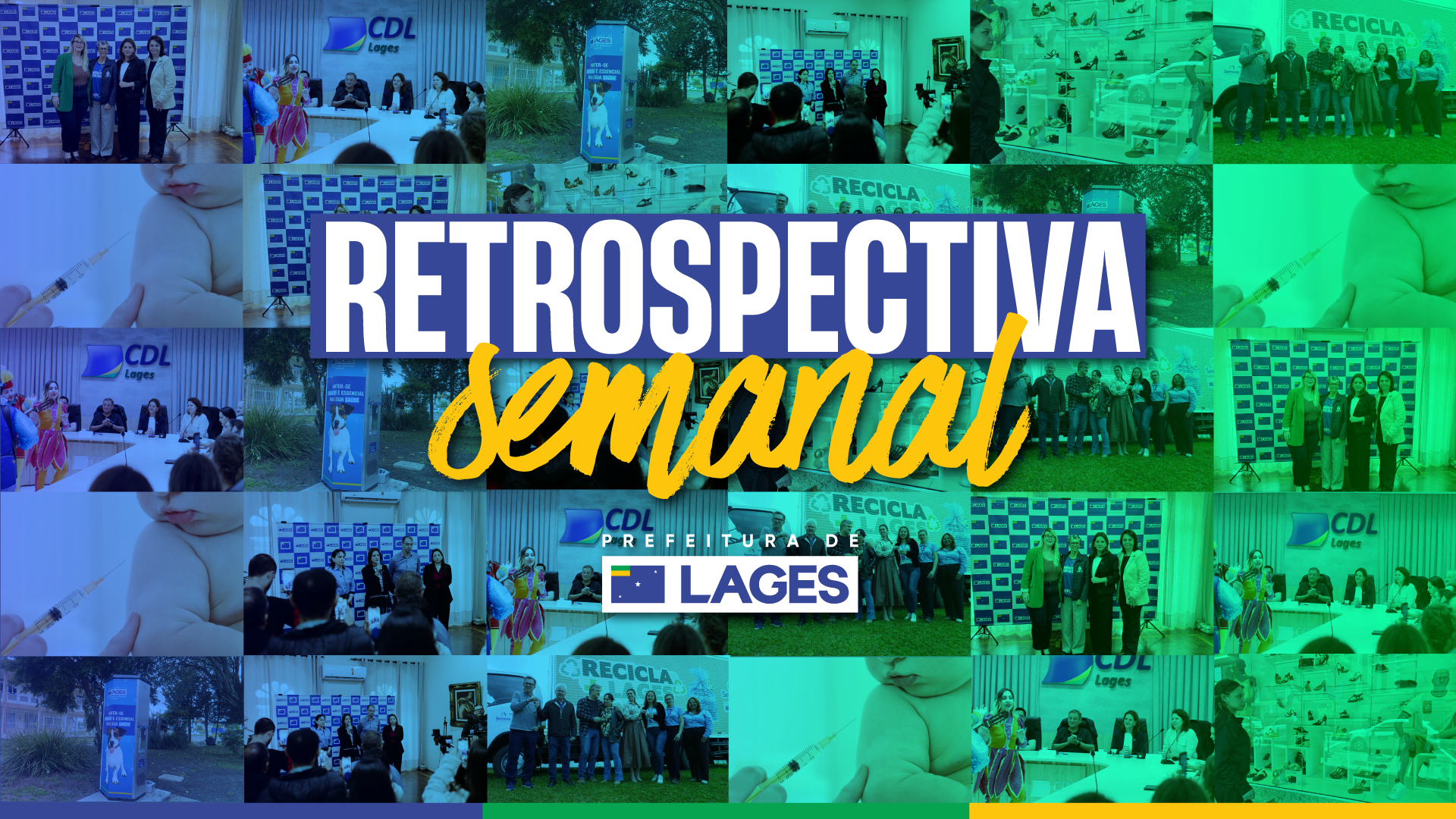 Prefeitura de Lages Início da recuperação asfáltica das avenidas 1° de Maio e Castelo Branco, novidades do Natal em Lages e ações nas áreas da educação, saúde e de sustentabilidade marcaram a semana