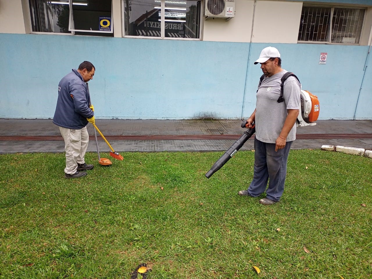 Prefeitura de Lages Equipes intensificam serviços de limpeza e manutenção na rede pública de saúde