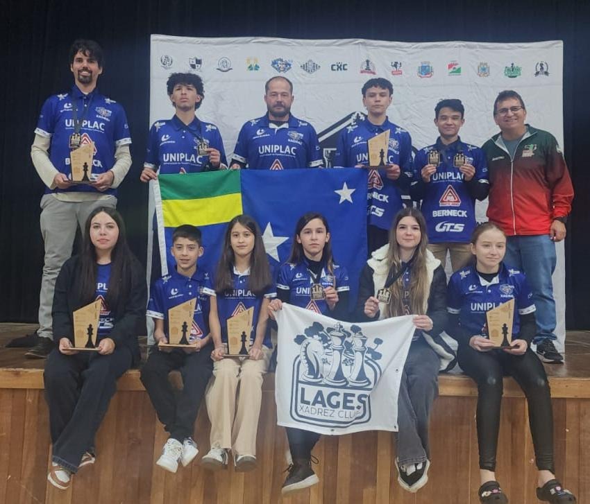 Prefeitura de Lages Lages conquista sete troféus no Circuito Scherer e vê jovem talento alcançar título de Mestre Nacional no xadrez