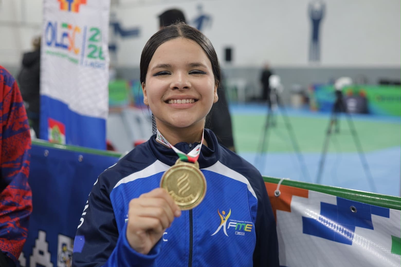 Prefeitura de Lages Time Lages abre caminho de conquistas na Olesc com medalha de ouro