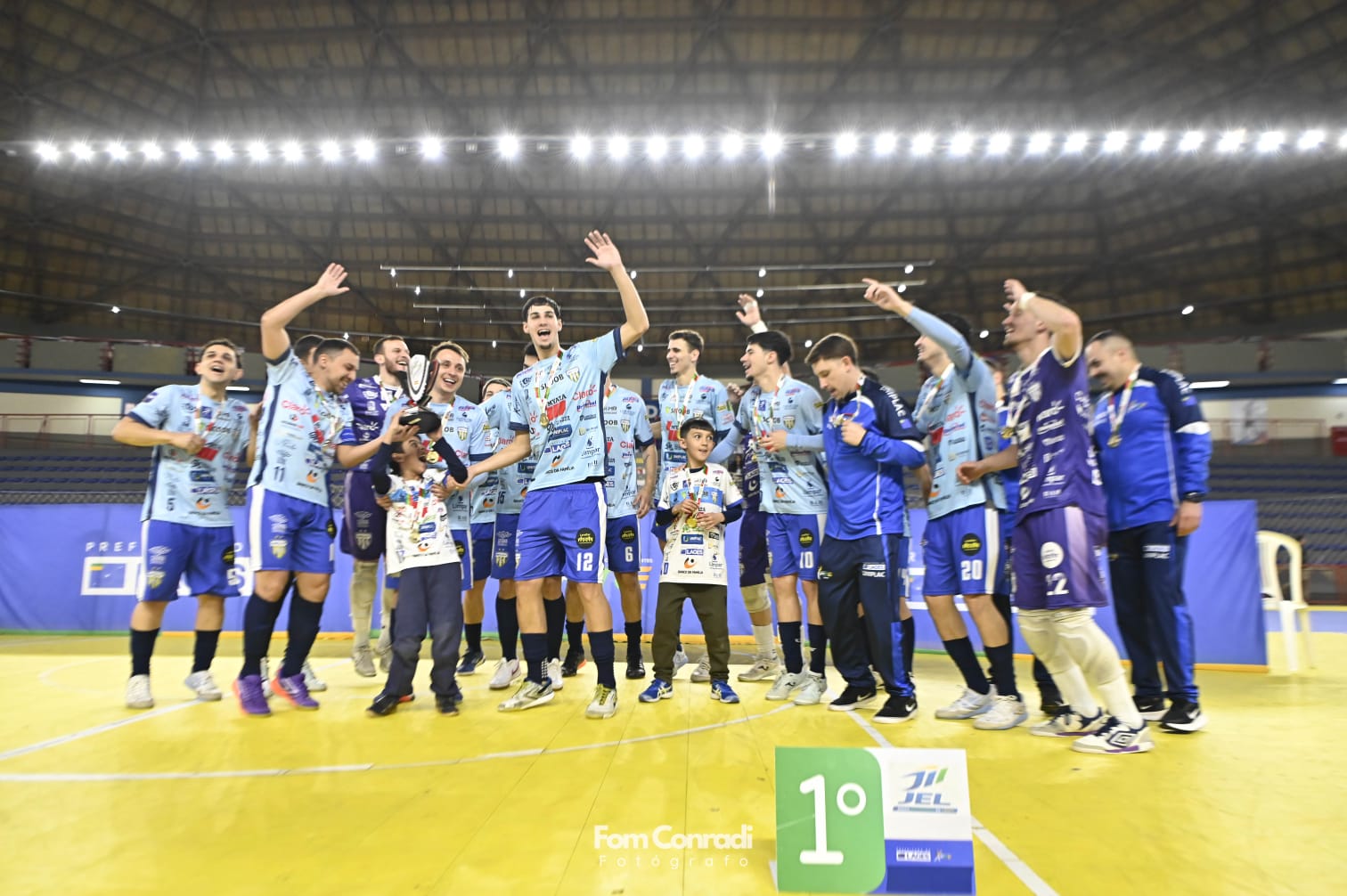 Prefeitura de Lages Lages conquista título do futsal masculino na etapa microrregional dos Jogos Abertos de Santa Catarina