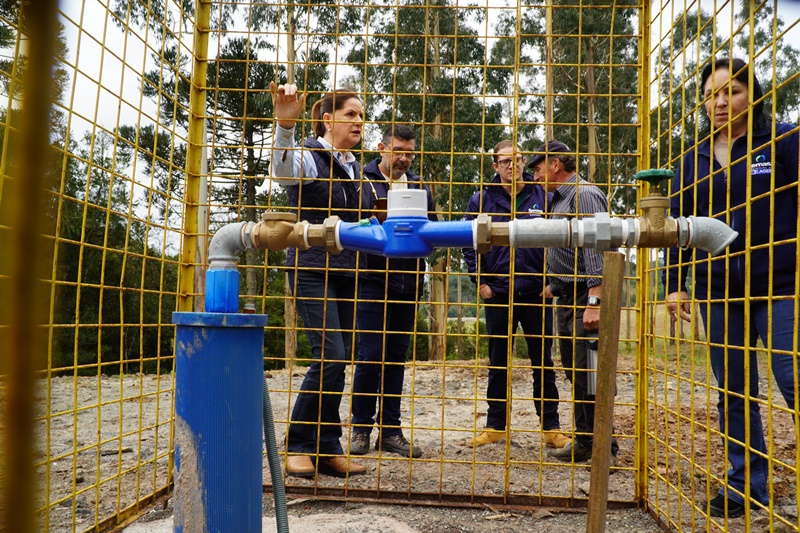 Prefeitura de Lages Poço artesiano na comunidade de Macacos entra na fase final de implantação e atenderá cerca de 30 famílias