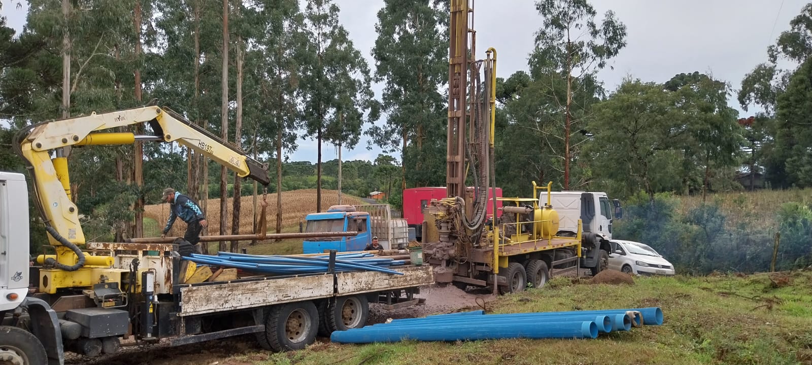 Prefeitura de Lages Convênio entre Prefeitura de Lages e Cisama contempla abertura de poços artesianos em cinco comunidades rurais