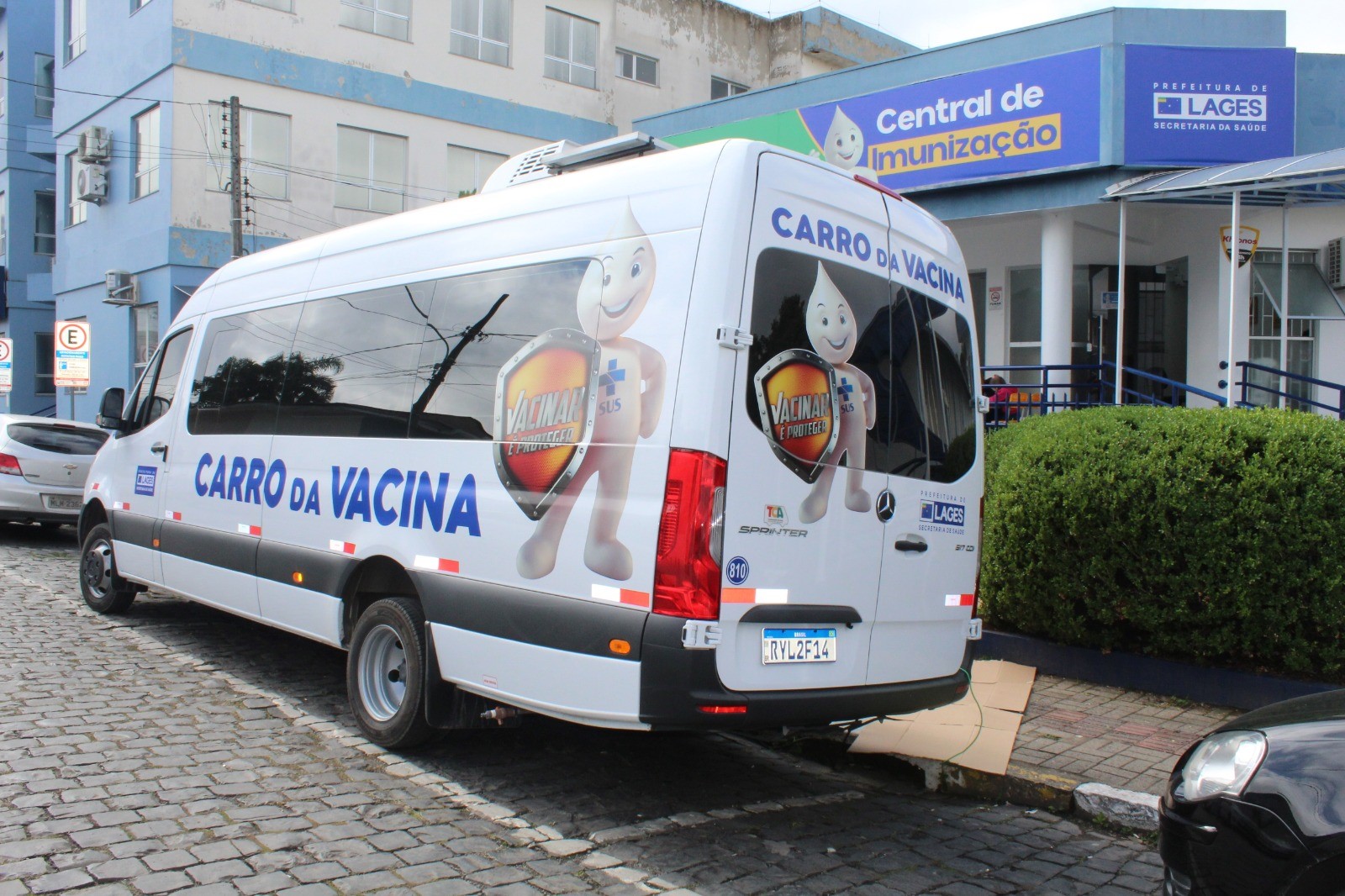 Prefeitura de Lages Cancelada ação do Carro da Vacina prevista para esta sexta-feira no bairro Gralha Azul
