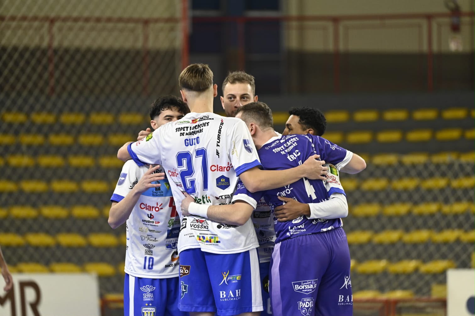 Prefeitura de Lages Lages Futsal disputa vaga nas quartas de final da Copa LNF diante da torcida
