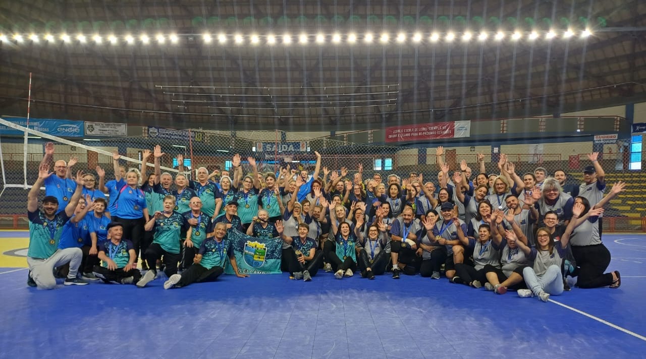 Prefeitura de Lages 2º Encontro do Vôlei Câmbio reúne atletas para dia de integração em Lages 