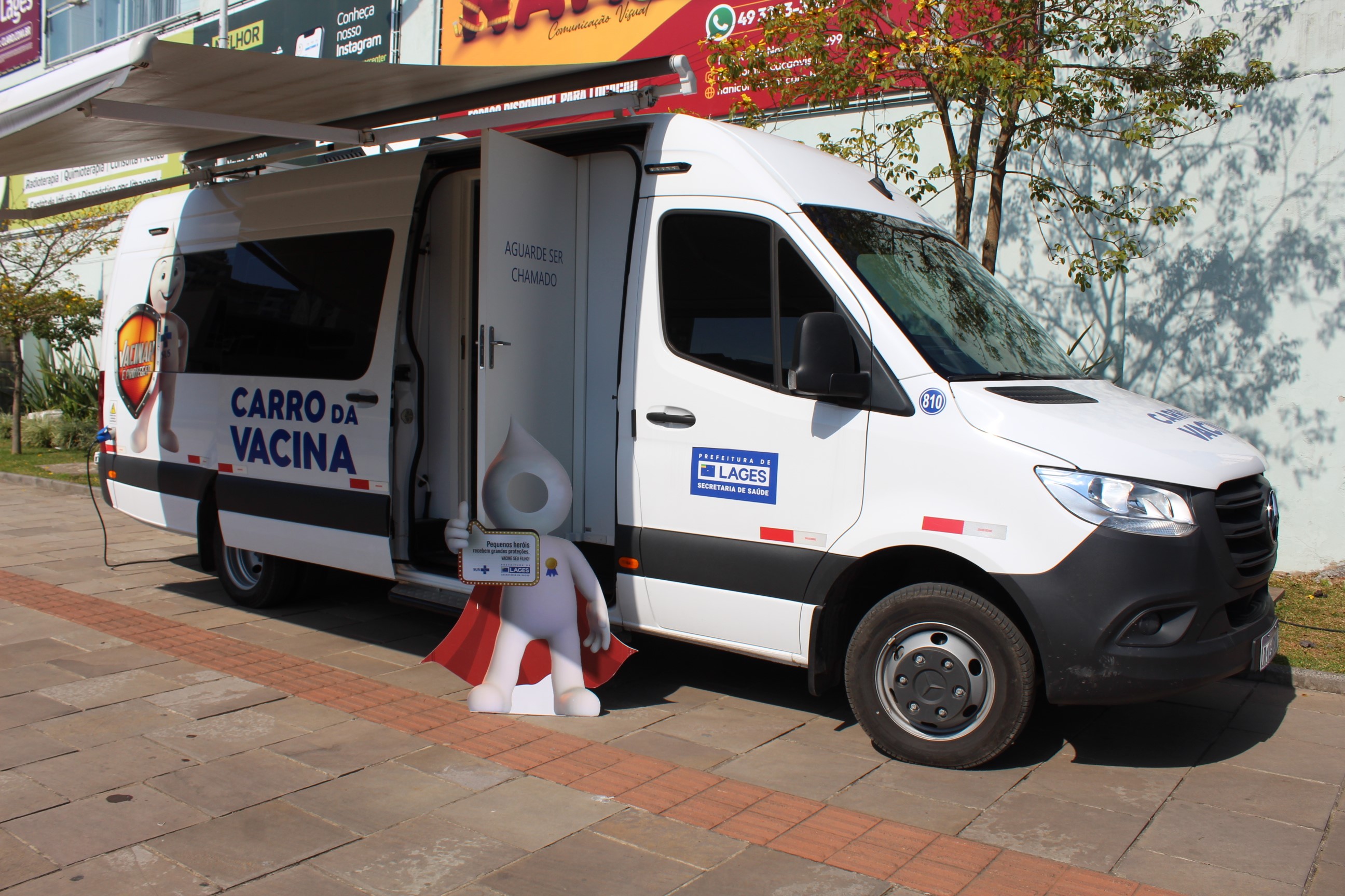 Prefeitura de Lages Campanha da gripe chega à Unidade Básica de Saúde do Santa Mônica com atendimento especial nesta terça-feira (14)