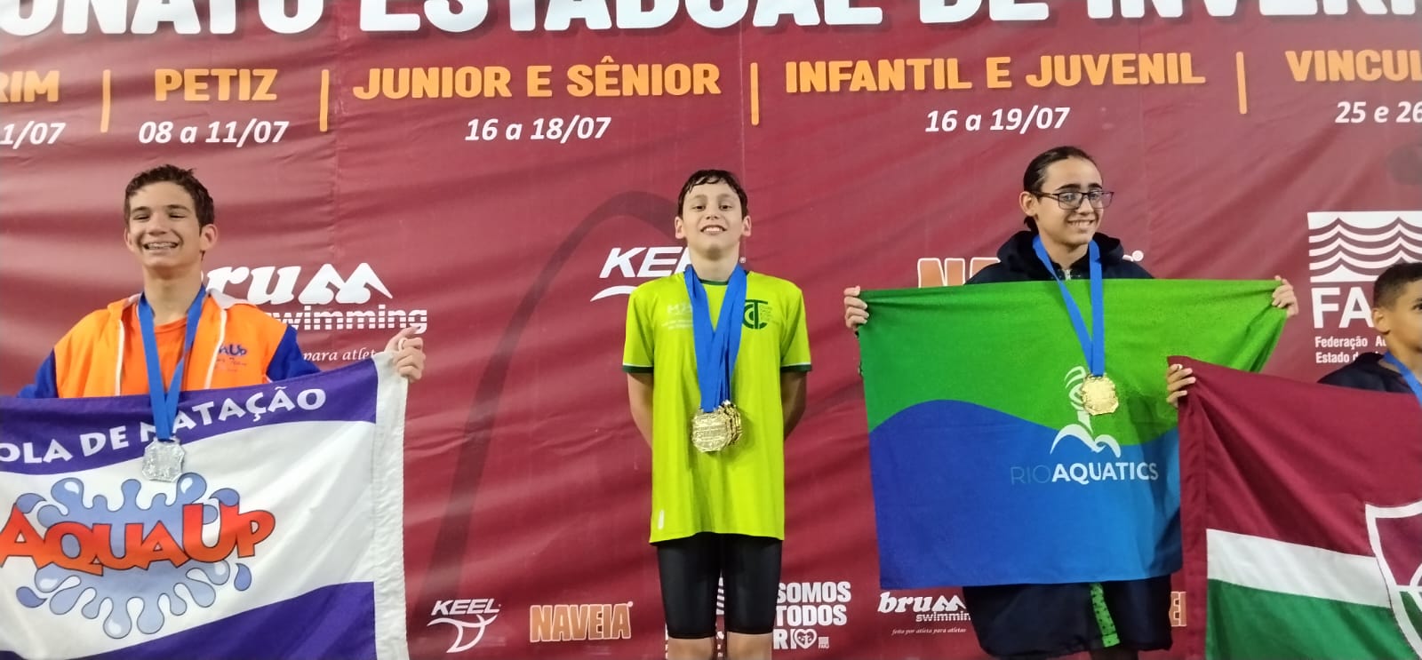 Prefeitura de Lages Miguel Viscardi Neto conquista sete títulos no Campeonato Estadual Petiz de Inverno no Rio de Janeiro