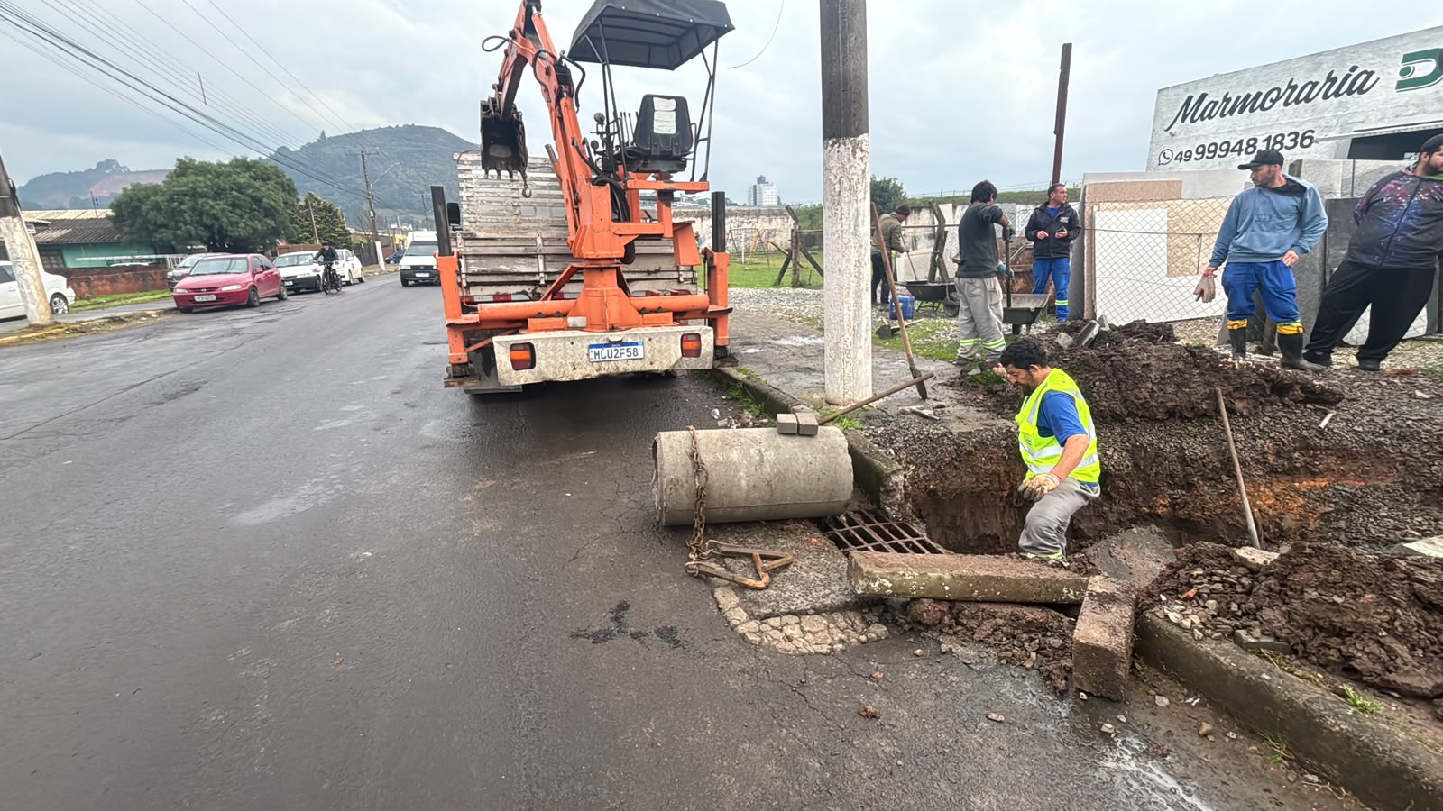 Prefeitura de Lages Drenagem em ação: trabalho contínuo reduz impactos das fortes chuvas em Lages