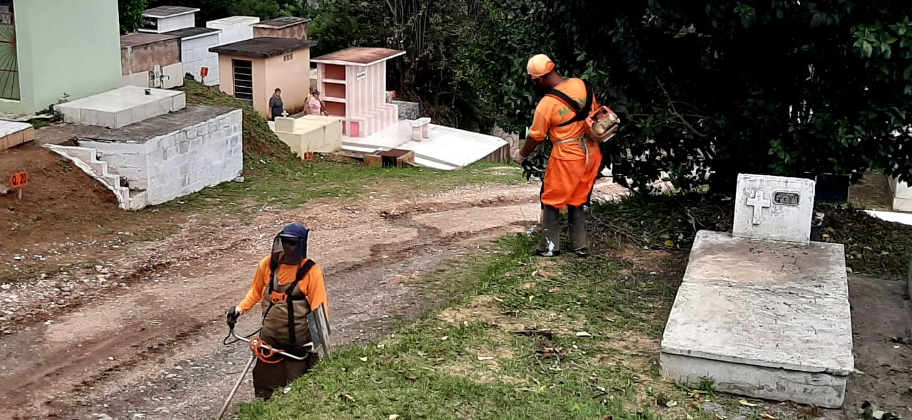Prefeitura de Lages Prefeitura trabalha para deixar cemitérios organizados para receber público visitante no feriado de Finados 