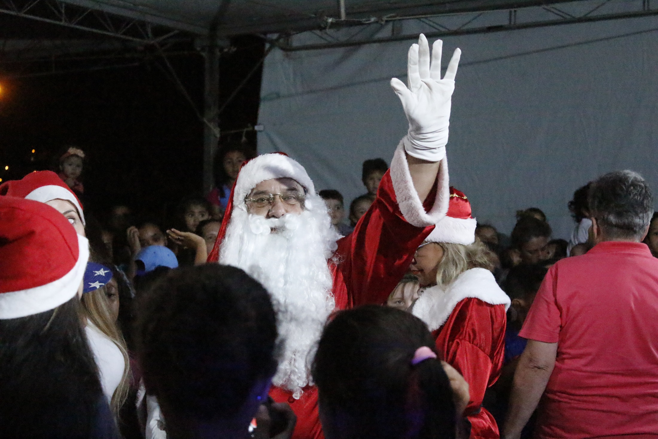 Prefeitura de Lages A magia do Natal chega à comunidade do bairro Santa Helena