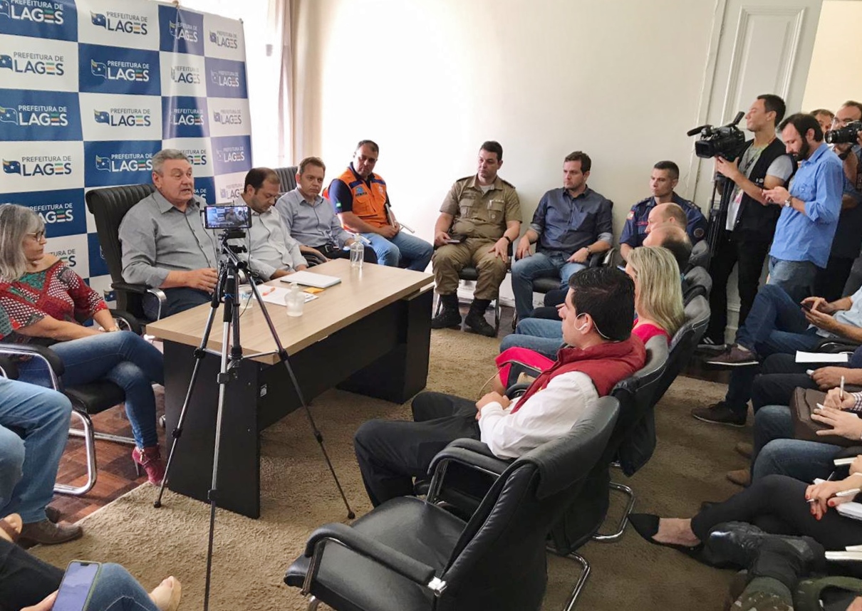 Prefeitura de Lages Gabinete Emergencial de Prevenção e Acompanhamento do Covid-19 atua no monitoramento e prevenção da doença em Lages