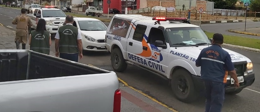 Prefeitura de Lages Coronavírus: Defesa Civil Municipal fiscaliza, orienta e conscientiza para o combate da Covid-19
