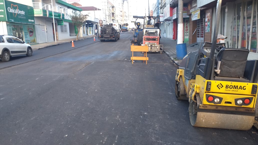 Prefeitura de Lages Obras de asfaltamento no Centro de Lages mudam trânsito local nesta terça-feira