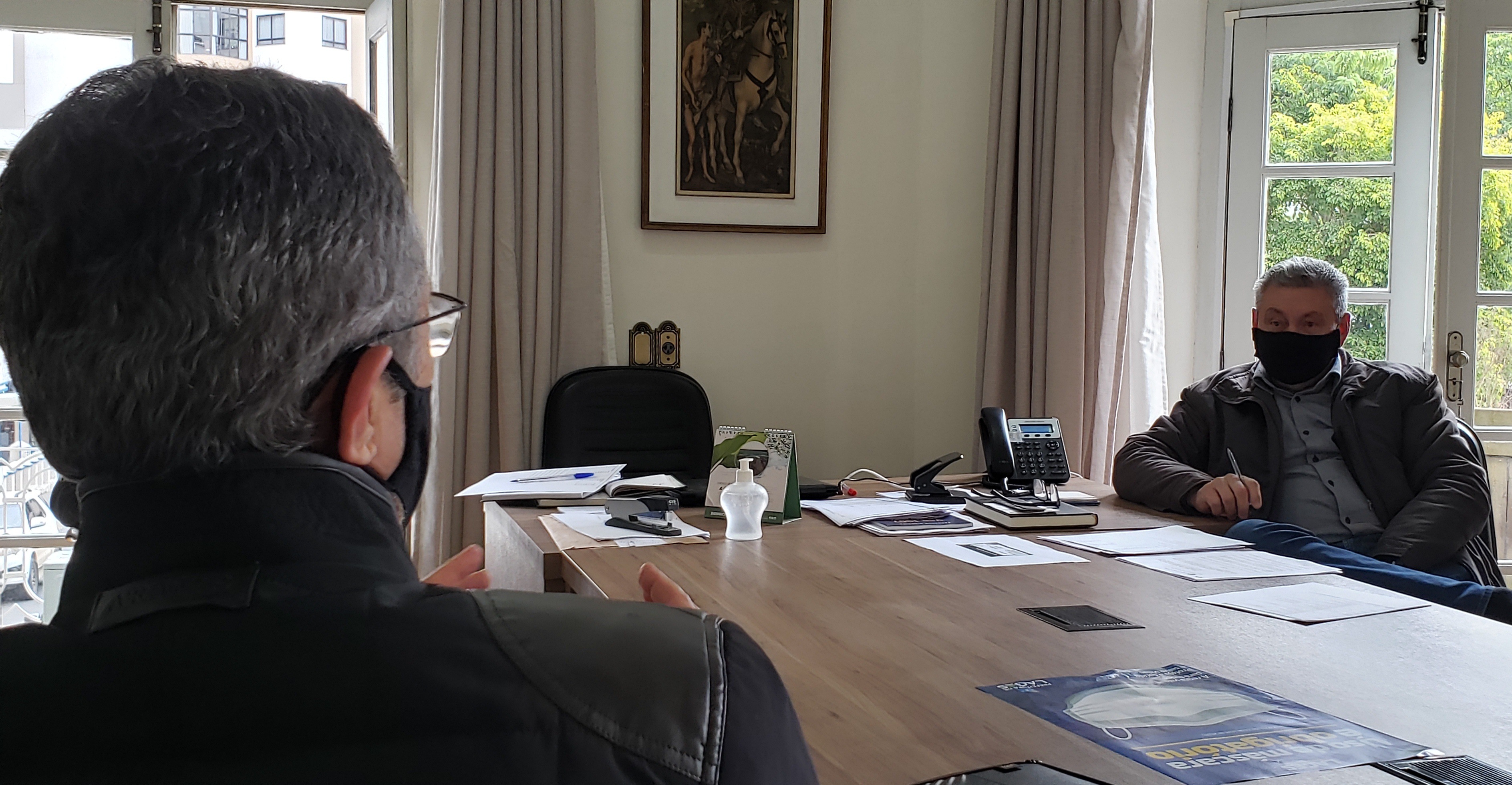 Prefeitura de Lages Prefeitura de Lages e Transul discutem retomada do transporte público