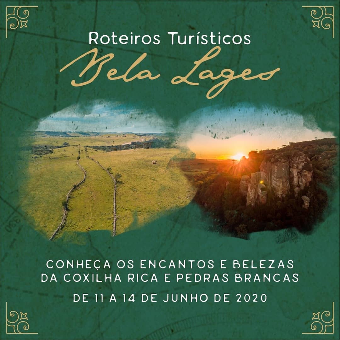 Prefeitura de Lages Prefeitura é parceira no projeto Roteiros Turísticos Bela Lages: belezas da Coxilha Rica e Pedras Brancas