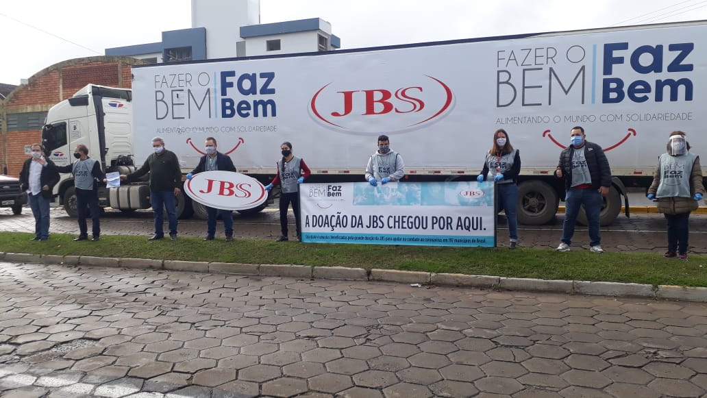 Prefeitura de Lages Coronavírus: Prefeitura recebe 5 mil cestas básicas doadas pela empresa JBS
