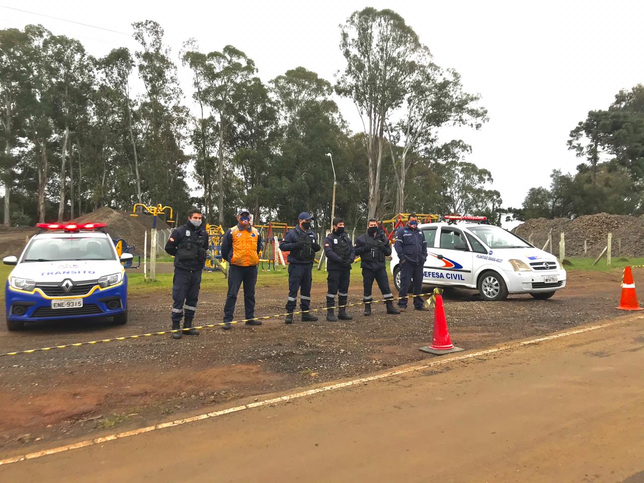 Prefeitura de Lages Coronavírus: Força de Segurança cumpre Decreto Municipal e bloqueia acessos ao Tanque e Morro da Cruz   