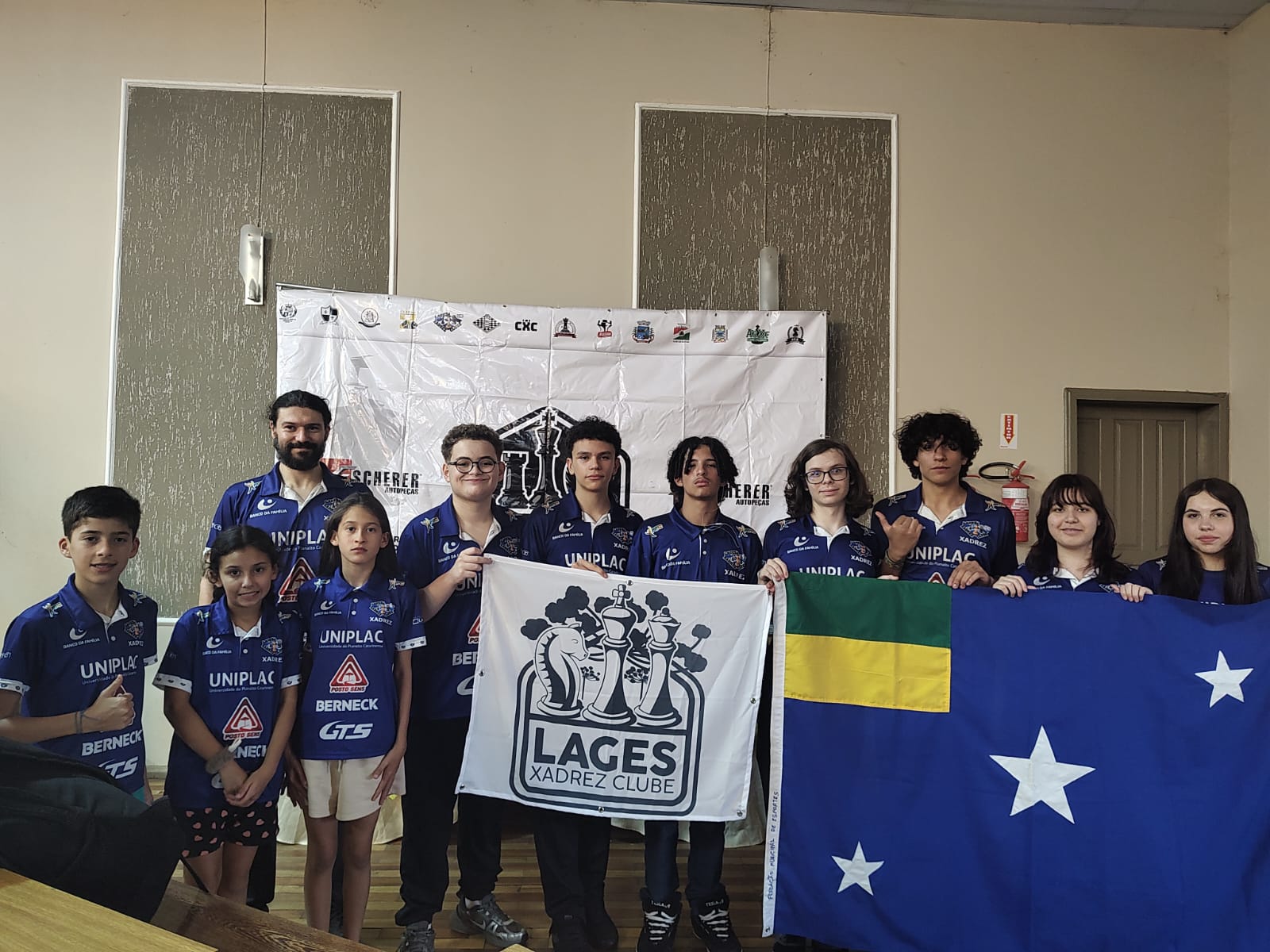 Prefeitura de Lages Xadrez lageano conquista medalhas na abertura do Circuito Scherer 2026