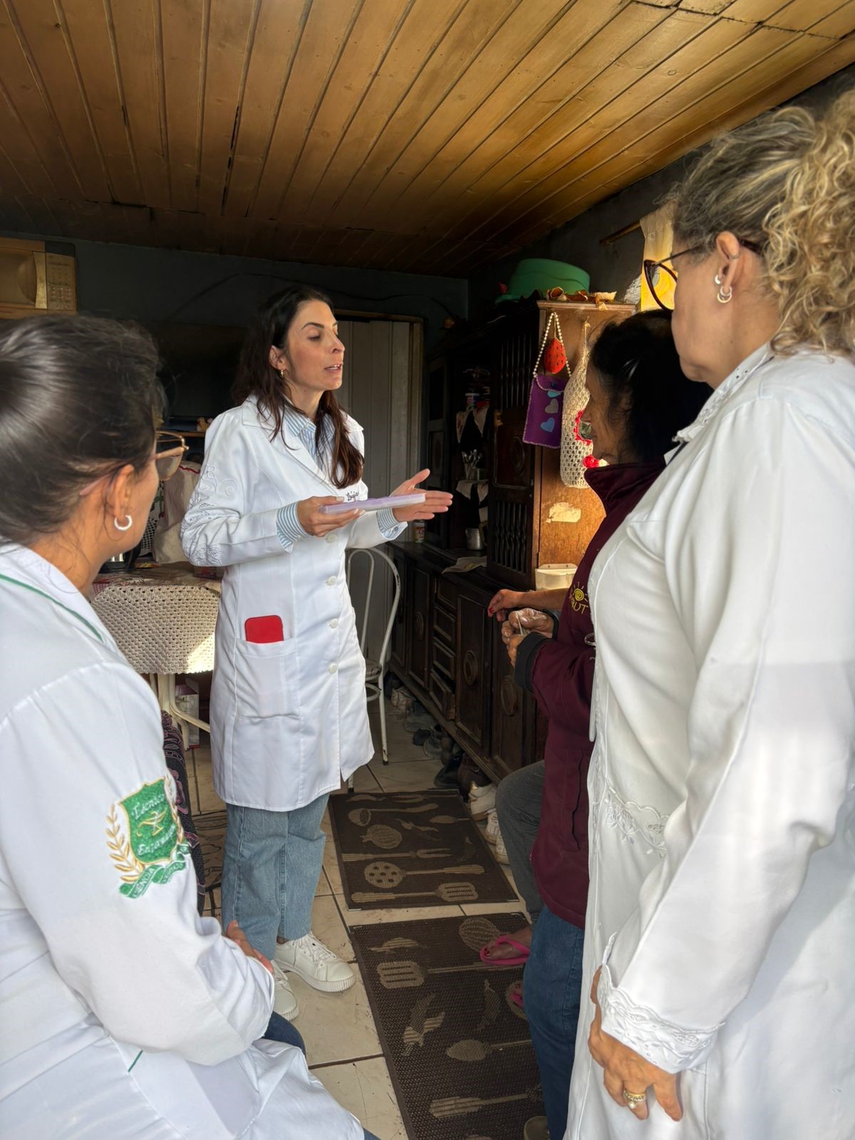 Prefeitura de Lages Unidade Básica de Saúde do bairro Tributo intensifica acompanhamento domiciliar de pacientes com doenças crônicas