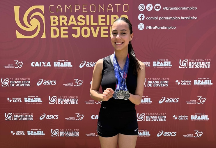 Prefeitura de Lages Atletas de Lages brilham no Campeonato Brasileiro de Atletismo Paralímpico