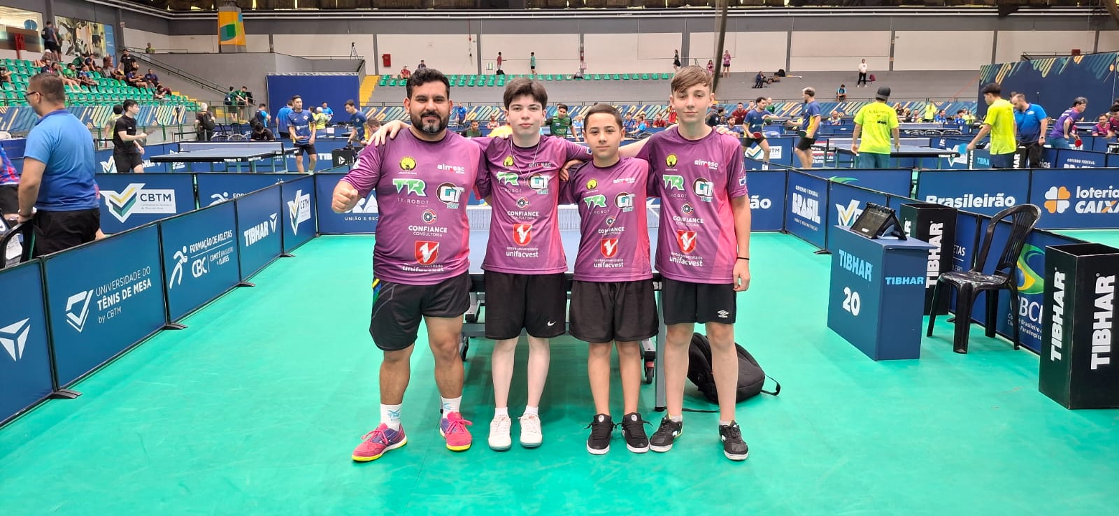 Prefeitura de Lages Time Almesc se destaca no maior evento de tênis de mesa do Brasil