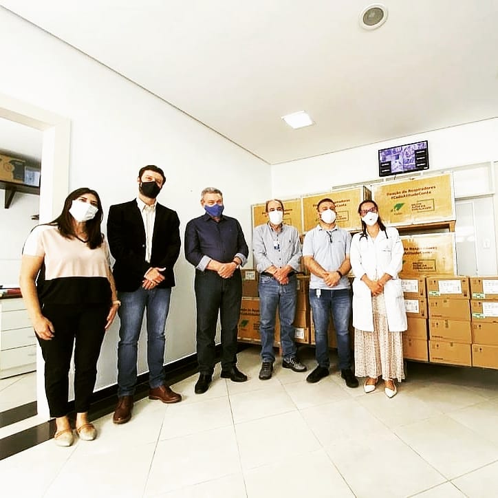 Prefeitura de Lages Coronavírus: Klabin doa mais 10 respiradores para Lages