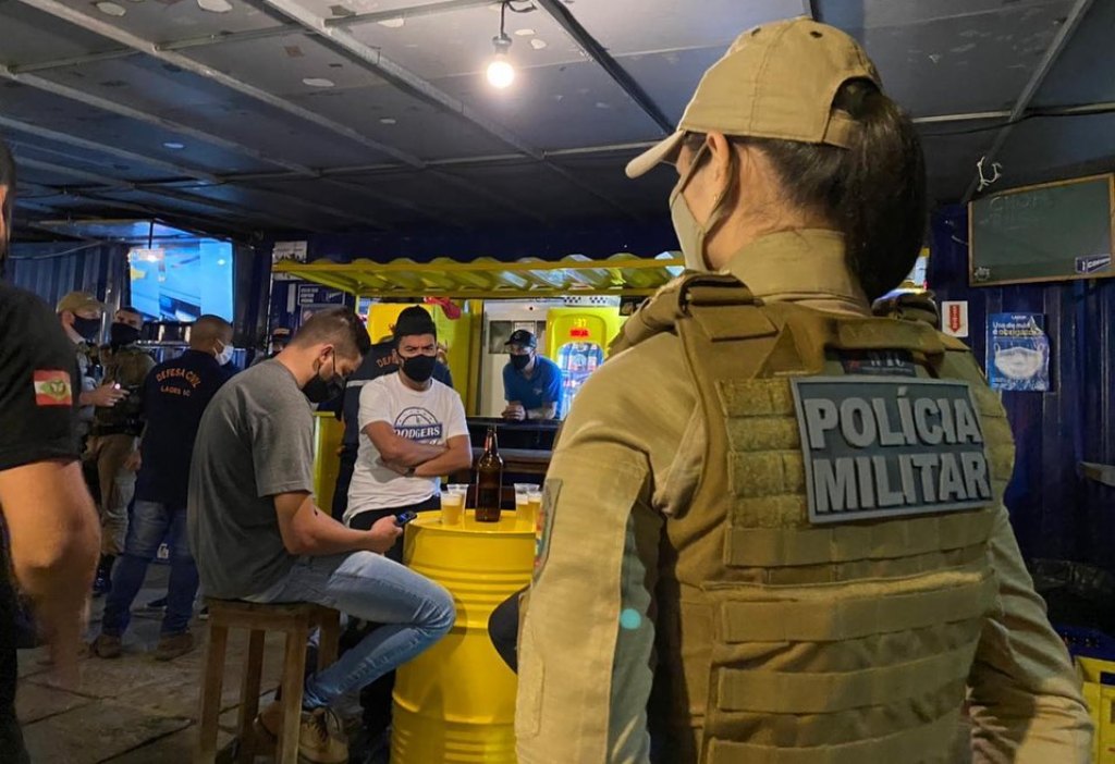 Prefeitura de Lages Força de Segurança atua de forma intensa durante o lockdown