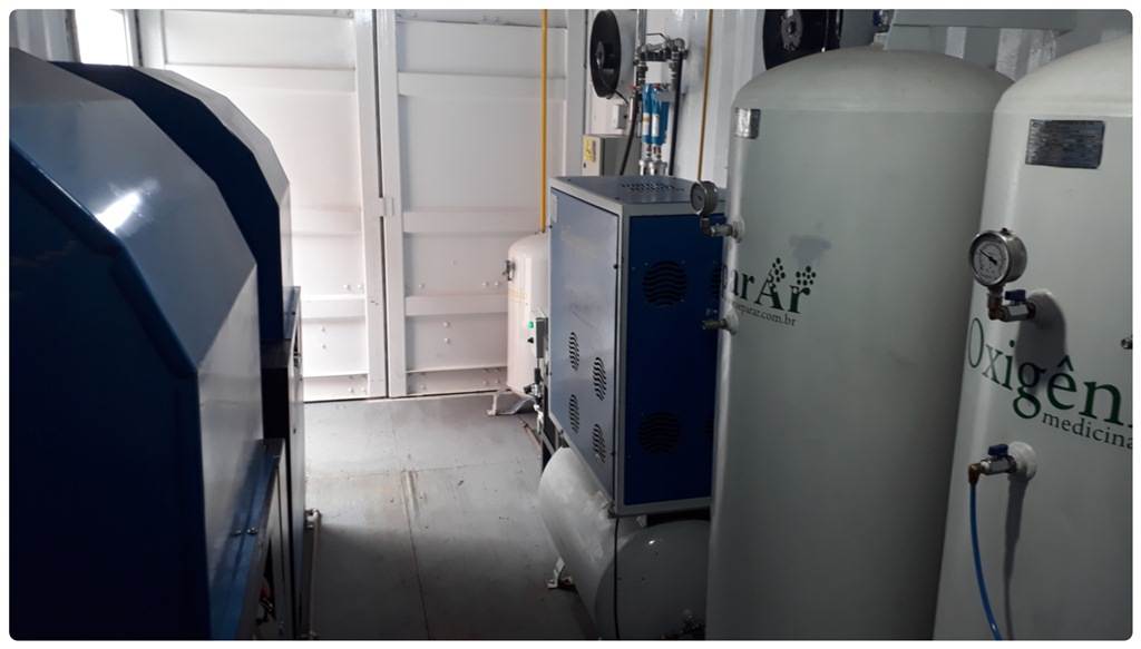 Prefeitura de Lages UPA 24 Horas está equipada com usina de oxigênio automatizada