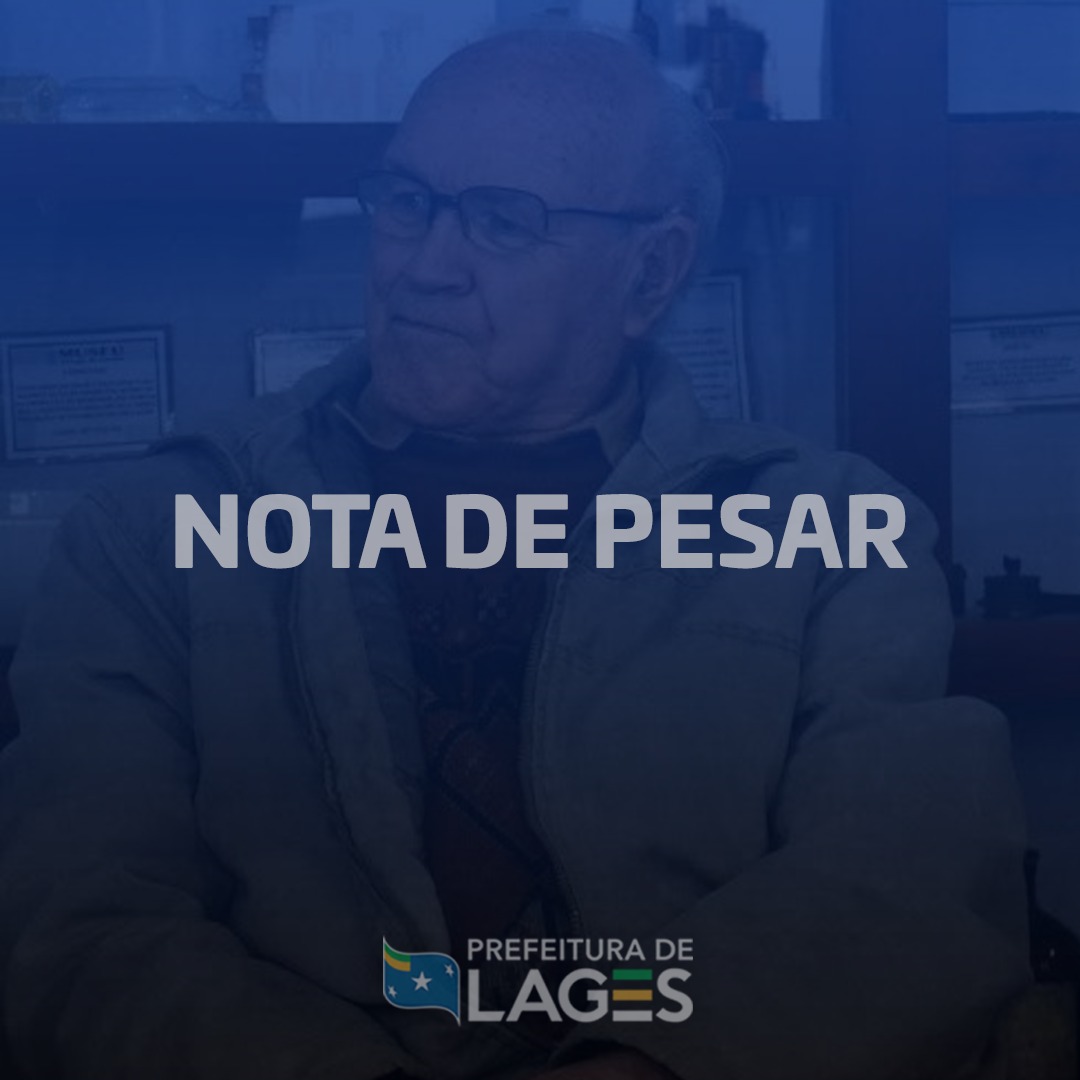 Prefeitura de Lages Nota de Pesar