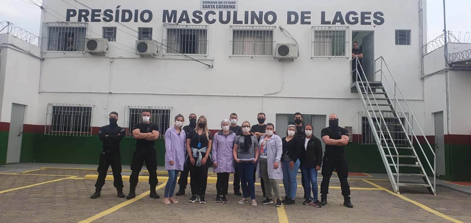 Prefeitura de Lages Lages conclui a vacinação contra a Covid-19 da população privada de liberdade