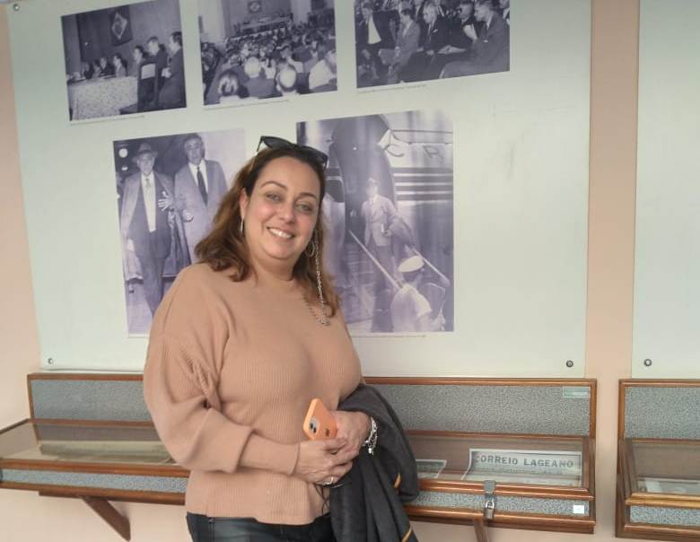 Prefeitura de Lages Bisneta de Nereu Ramos visita o Memorial e se emociona com sua história