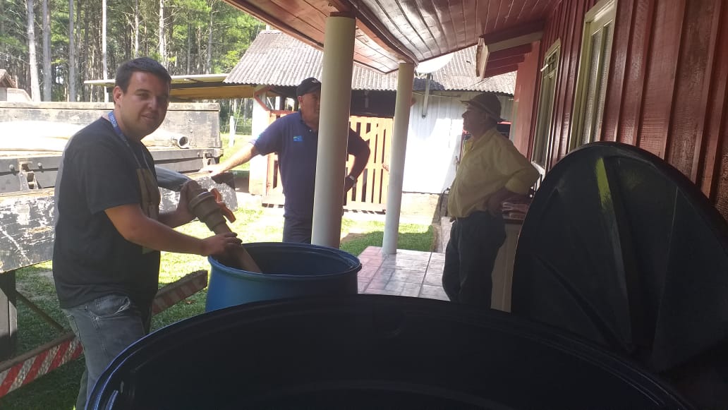 Prefeitura de Lages Prefeitura de Lages já distribuiu mais de 119 mil litros de água potável devido à estiagem