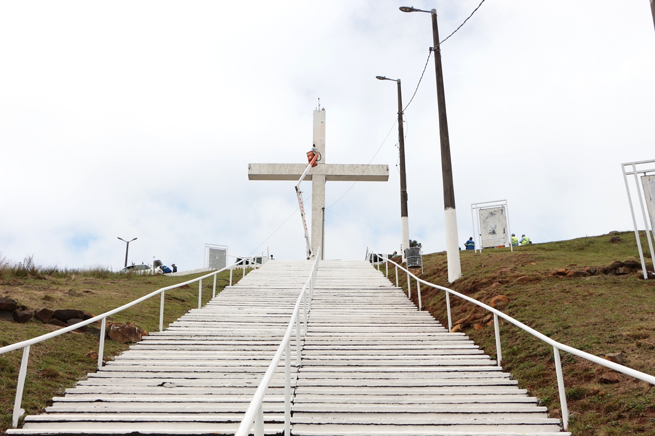 Prefeitura de Lages Morro da Cruz receberá milhares de pessoas para as celebrações da Semana Santa