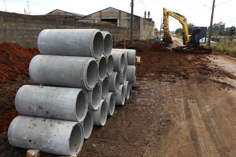 Prefeitura de Lages Rua Heliodoro Muniz, na Área Industrial, está em obras de asfaltamento