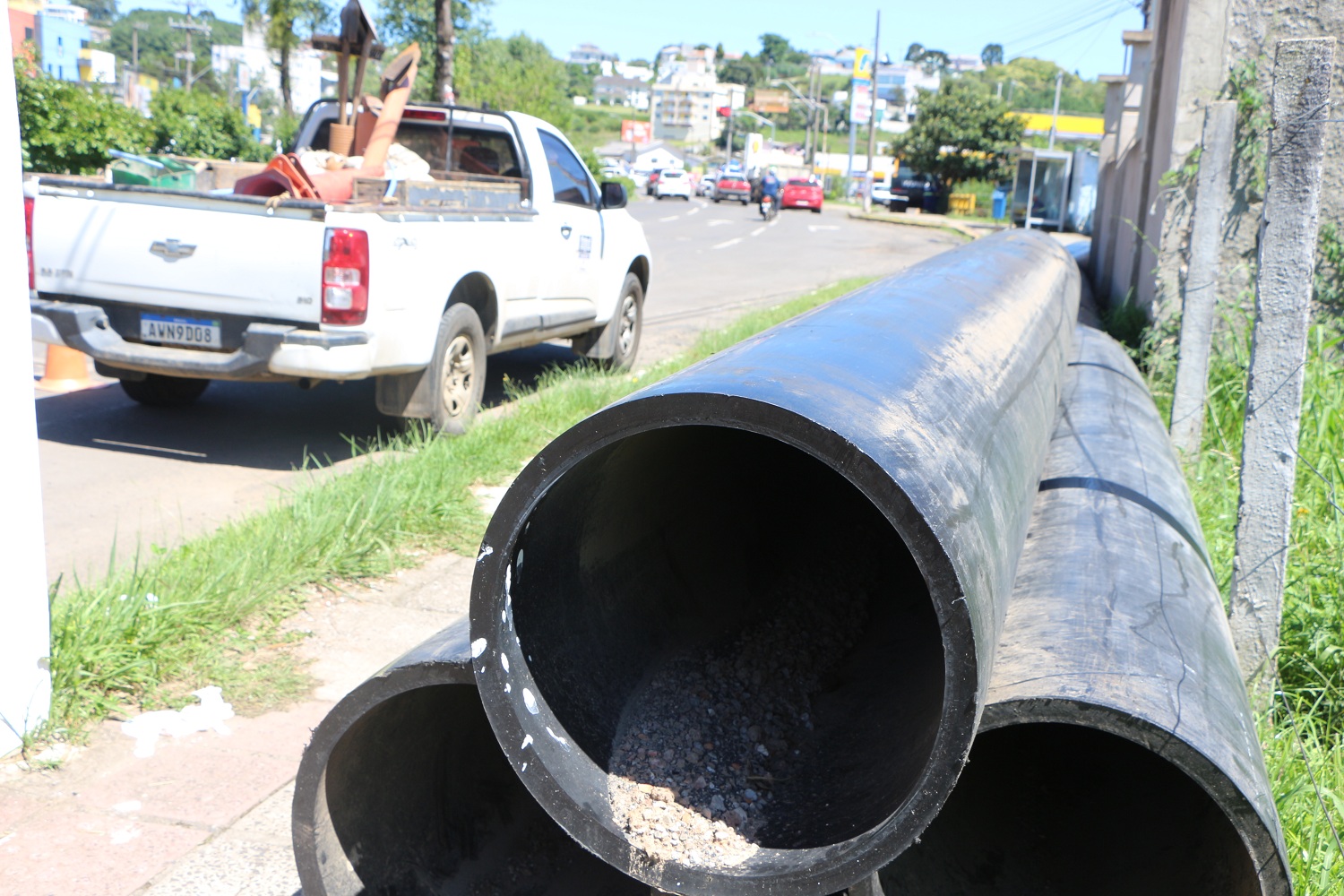 Prefeitura de Lages Semasa dará continuidade na implantação de redes coletoras de esgoto entre as avenidas Duque de Caxias e Belizário Ramos (Carahá)