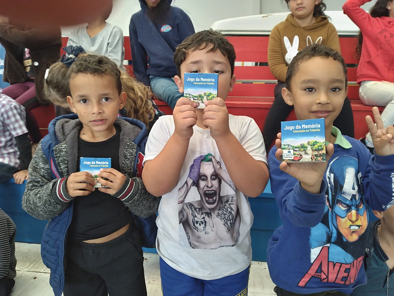 Prefeitura de Lages Estudantes de escolas municipais participam de atividades de educação no trânsito